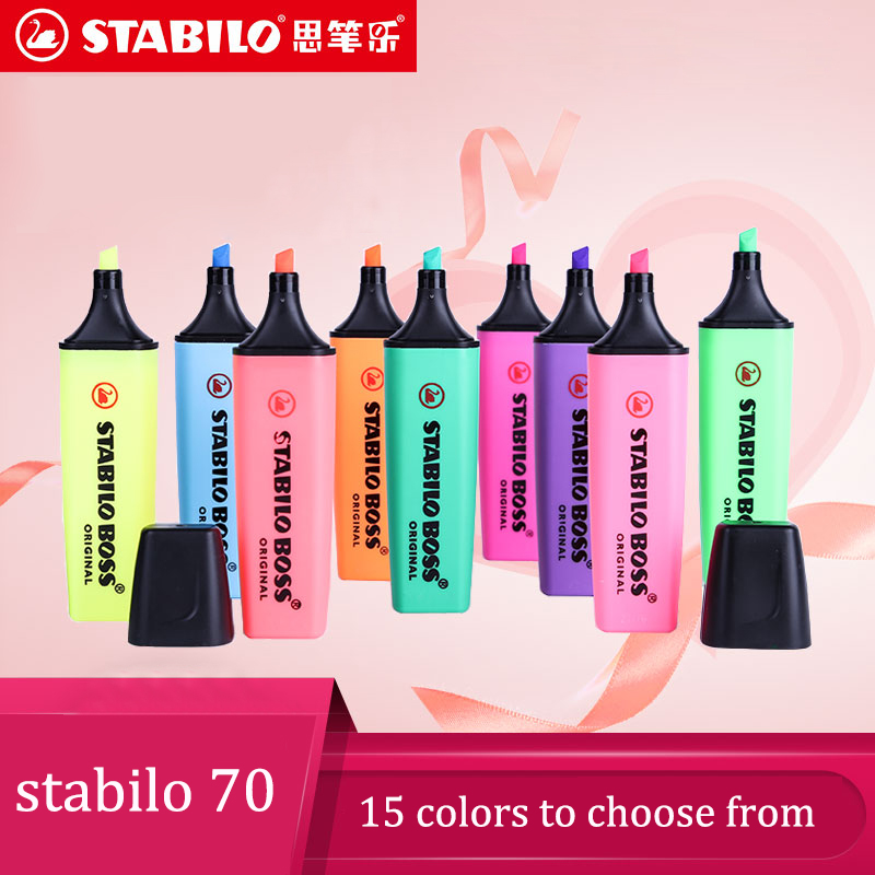 ドイツマン安定性70ボス蛍光ライターキャンディーカラーハンド - Stabilo Marker Boss のレビューと価格