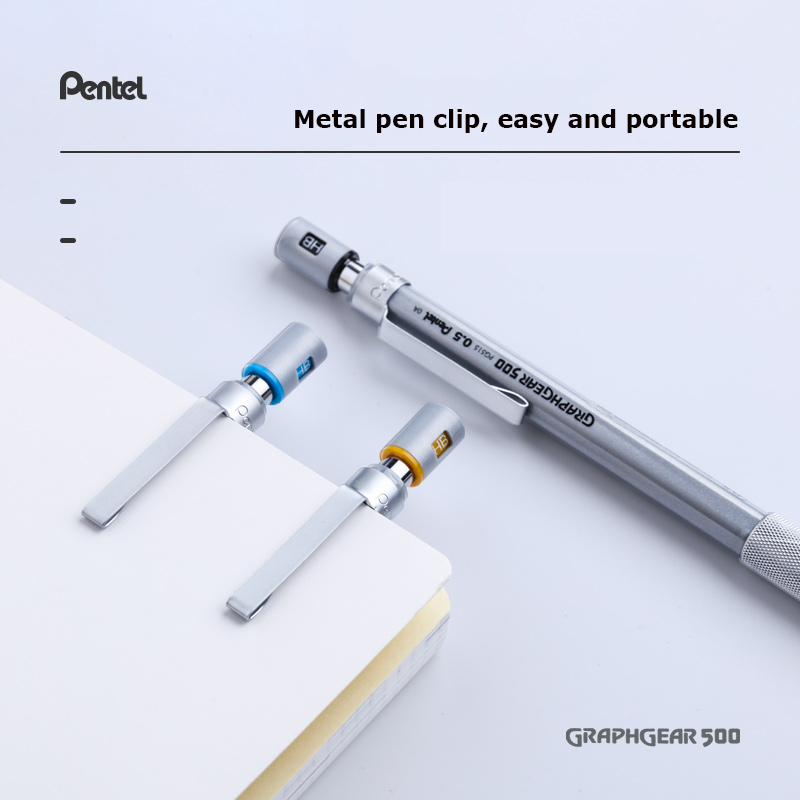 日本ぺんてるグラフギア製図金属シャープペンシル PG515  - Pentel Pen Energel のレビューと価格