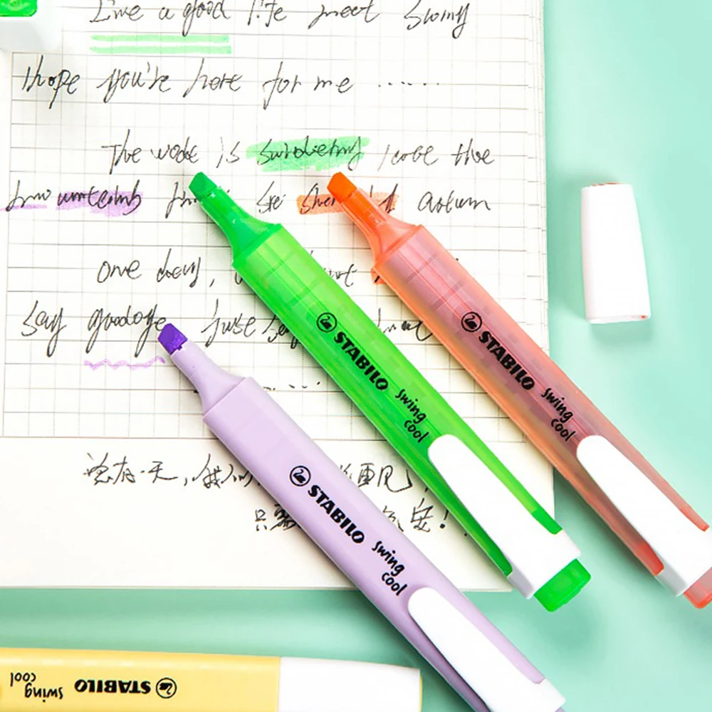 スタビロ-大容量蛍光ペンマーカー、学生、目の保護、明るい色、 - Stabilo Marker Boss のレビューと価格