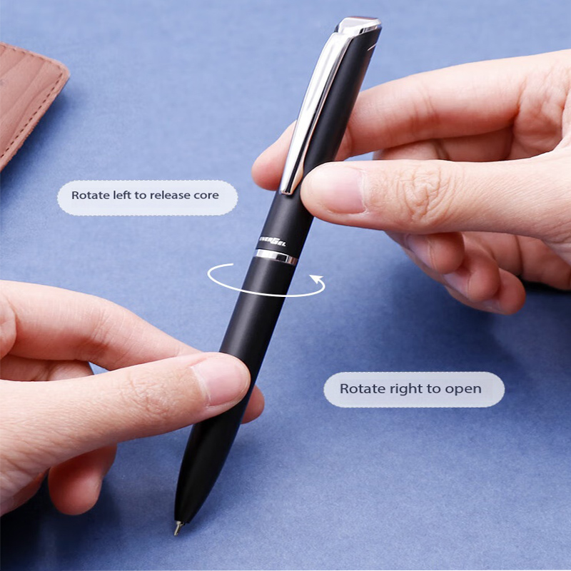 ぺんてる エナージェル スタイル ゲルペン 速乾性顔料インク - Pentel Pen Energel のレビューと価格