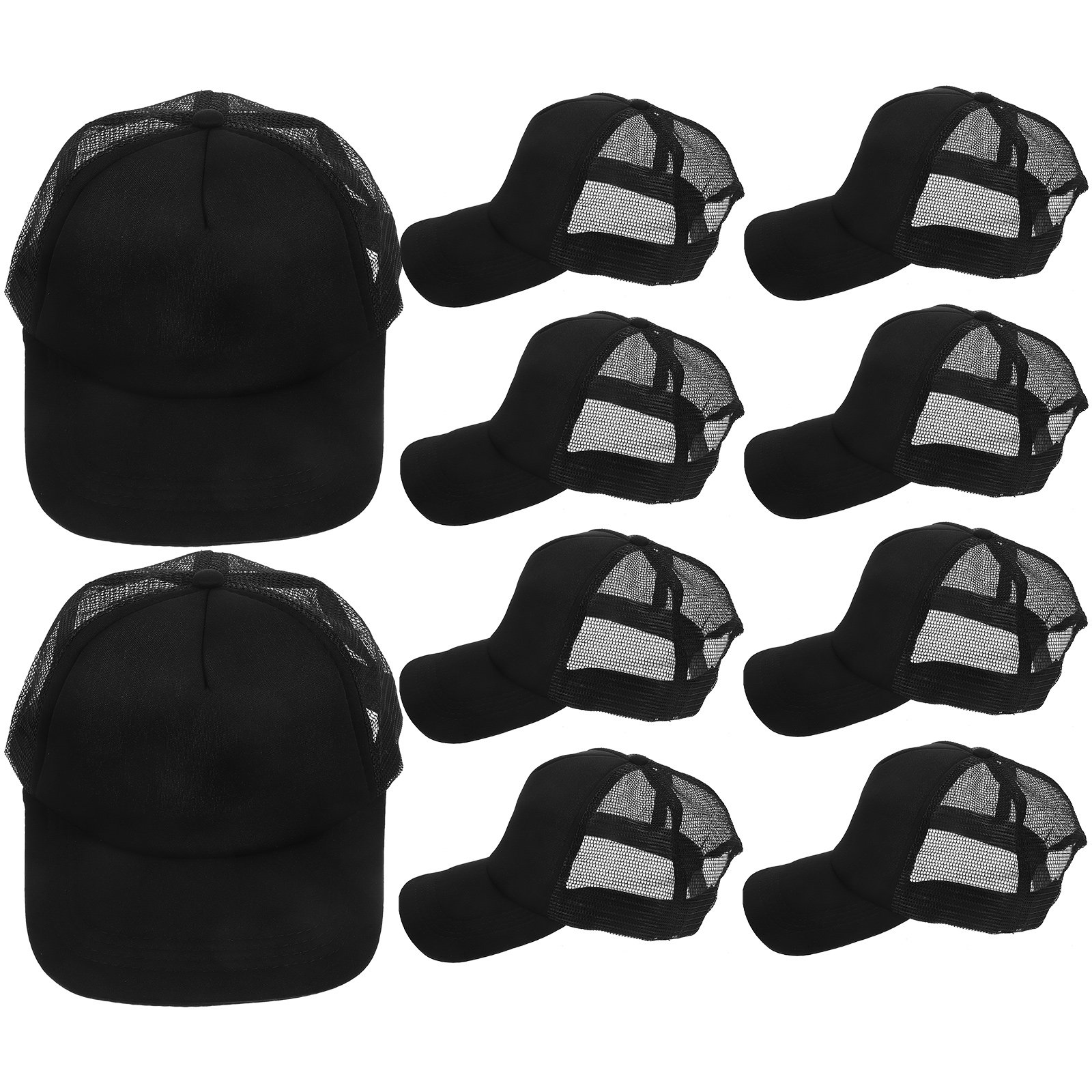 10個入り 無地メッシュ野球帽 昇華プリントDIY用 軽量で - Hat Sublimation Blank のレビューと価格
