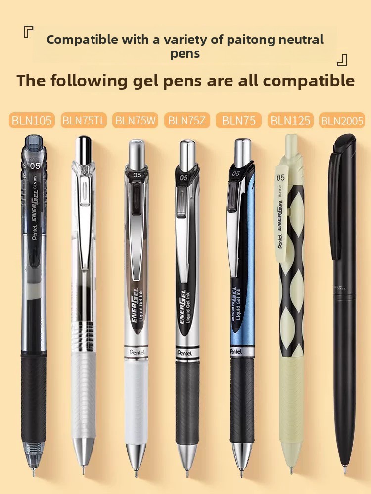 ぺんてる LRN5 ゲルペン替芯セット 0.5mm ニードル - Pentel Pen Energel のレビューと価格